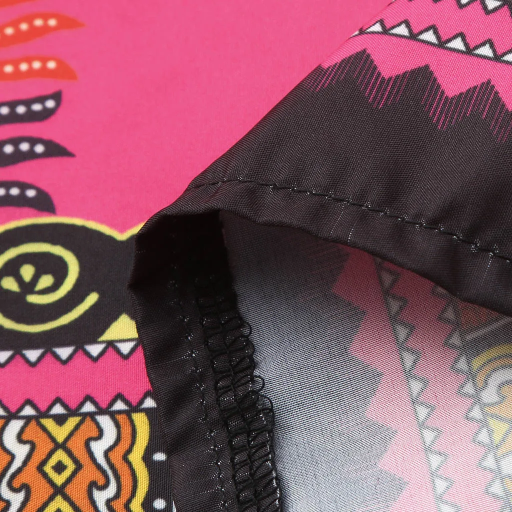 Африканская детская футболка дашики для мальчиков девочек детей малышей унисекс