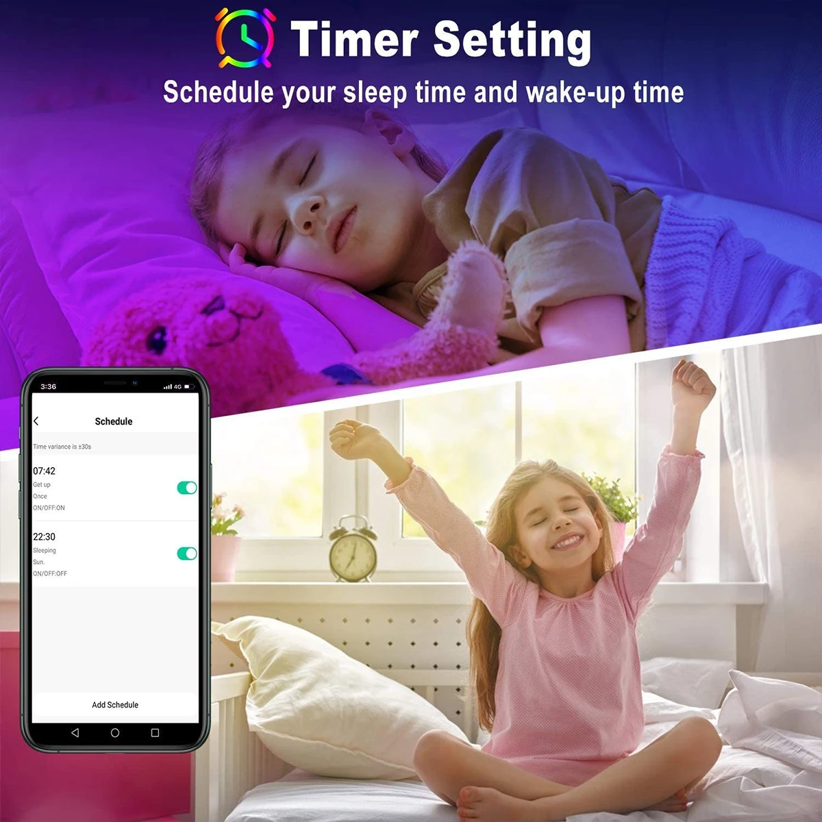 Светодиодная лента меняющая цвет RGB управление через приложение для телефона