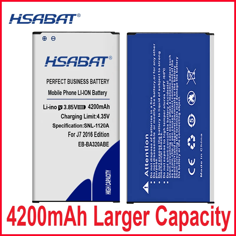 EB-BJ710CBC HSABAT 4200 мА/ч, Батарея для samsung Edition J7 SM-J7109 J7108 J7008 J7009 J700F J710 J710F J710FN J710M