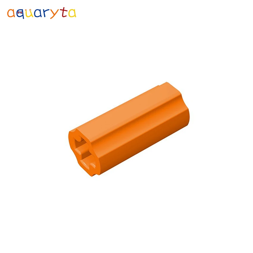 Aquaryta 100pcs 1x2 Cross Shaft Connector Technology Building Block Part Compatible 59443 DIY Assemble Particle Toy for Children - купить по