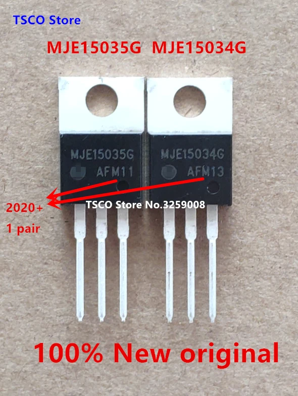 10 пар = 20 шт. 2020 + MJE15034G MJE15035G 100% Новый оригинальный|Реле| |