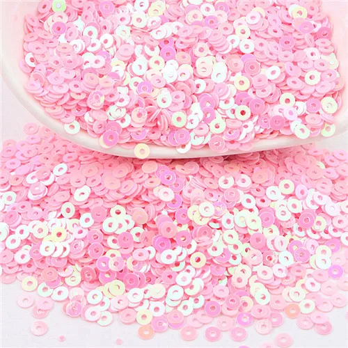 ab pink Мини блестки 3 мм, плоские круглые ПВХ свободные блестки разноцветные Блестки для крафтовые украшения на свадьбу одежды платье DIY аксессуар 20 г - Цвет: ab pink
