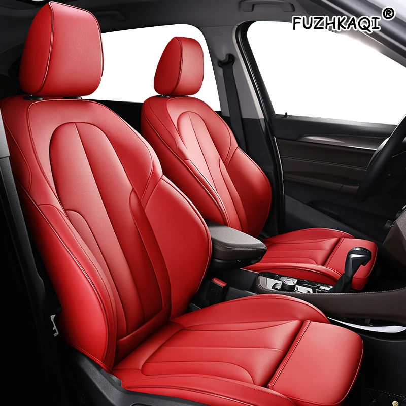FUZHKAQI пользовательские кожаный чехол автокресла для AUDI Q3 Q5 A4 A3 A6 Q7 A1 A5 A7 A8 TT R8 чехлы на сиденья защитное покрытие автомобильного сиденья