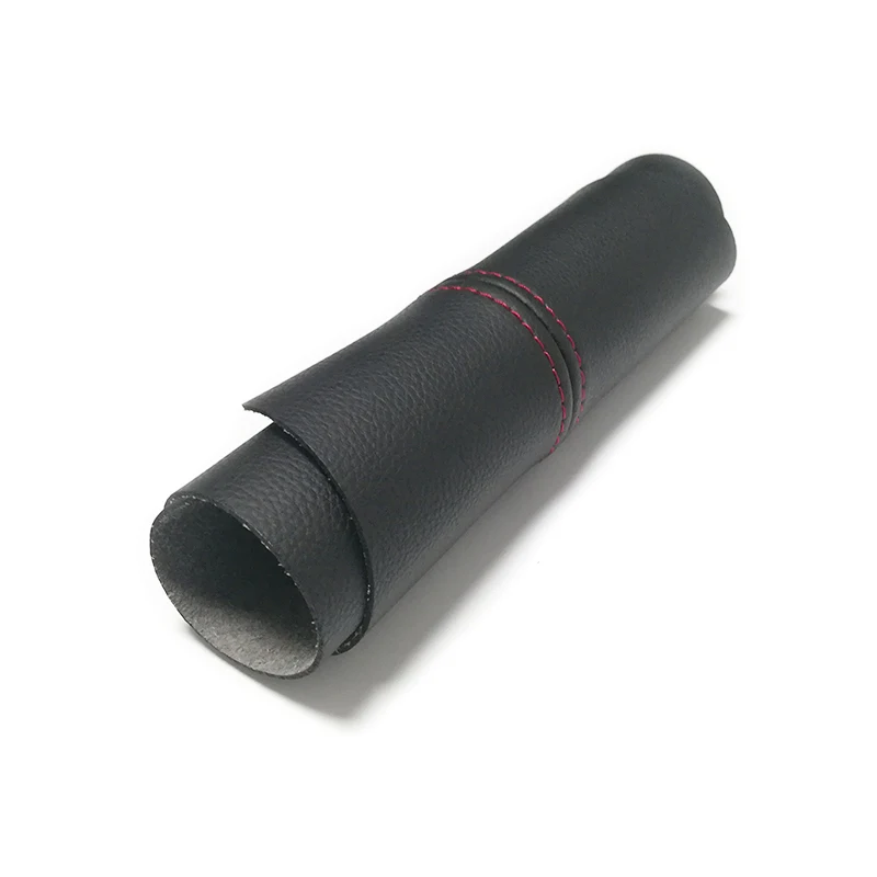 8pcs Red lines 8 шт./компл. микрофибра кожа двери автомобиля подлокотник крышка подлокотник на внутреннюю сторону двери декоративный кожух аксессуары для Honda CRV 2012 - Название цвета: 8pcs Red lines