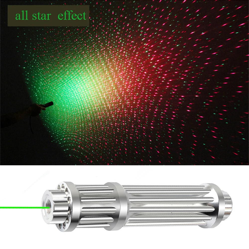 

Hunting high power laser red green blue 10000m 532nm continuous line 1000 meters + charger + battery + laser head