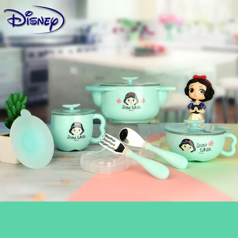 Детская посуда Disney для малышей нержавеющая сталь изоляция водонепроницаемая
