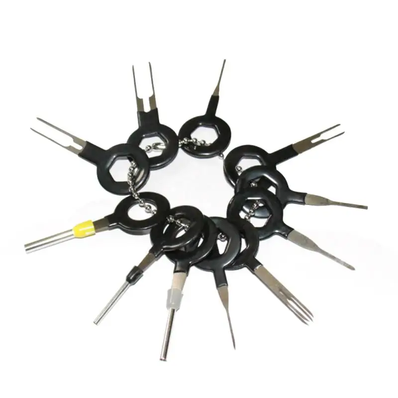 

59pc Remove Tool Auto Car Plug Circuit Board Wire Harness Terminal Removal Tool Pick Connector Crimp Pin Back Needle