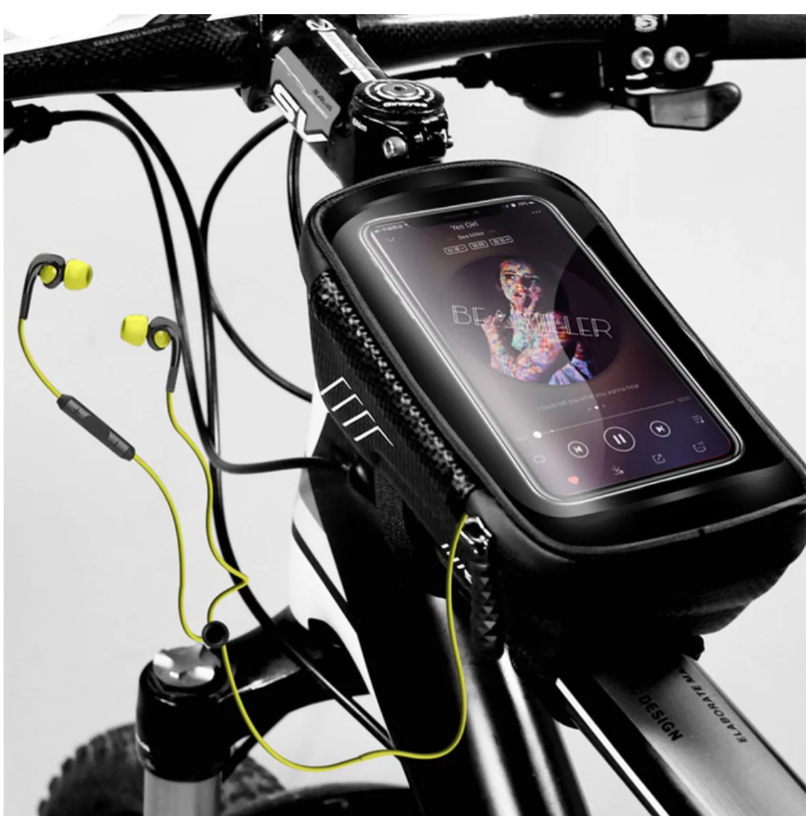 Сумка для горного велосипеда непромокаемая Водонепроницаемая Mtb Передняя сумка 6