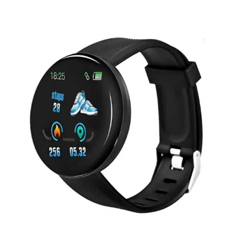 

D18 Smart Watch Men Women Blood Pressure Smartwatch Sport Tracker Pedometer 116 Plus Smart Watches For Android IOS A2