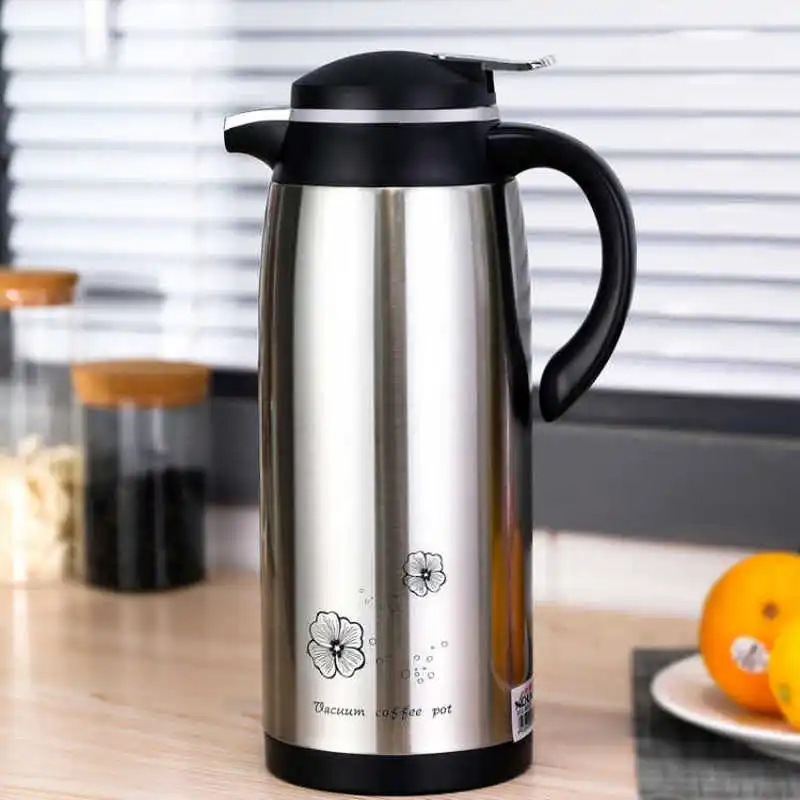 Бытовой термос большой емкости Термос со стеклянным вкладышем бутылка вакуумный