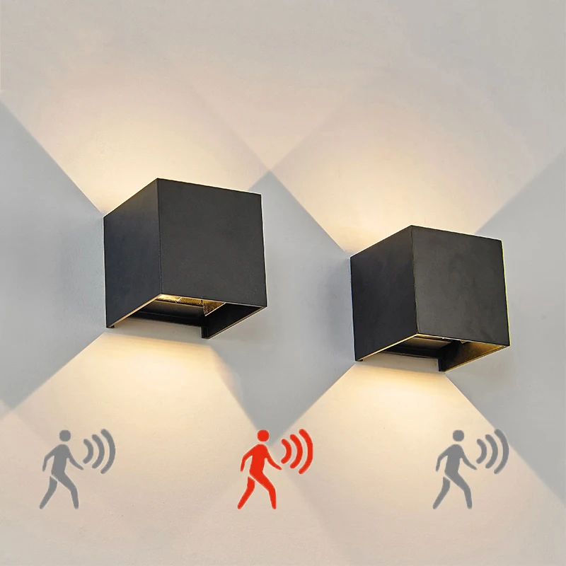 

Modern LED wall lamp indoor outdoor up and down lighting home staircase aisle bedroom bedside bathroom lighting decor wall lamps