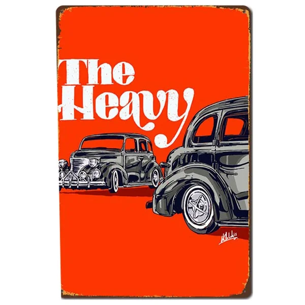 

Car Vintage Poster Metal Tin Sign Motorcycle Metal Poster DIY Wall Stickers Home Bar Art decoration