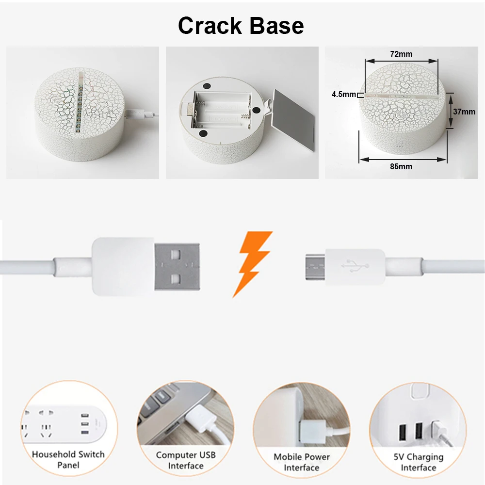 Аниме Zero Two 3d лампа для девочек Манга подарок ночник детской комнаты Прикроватная