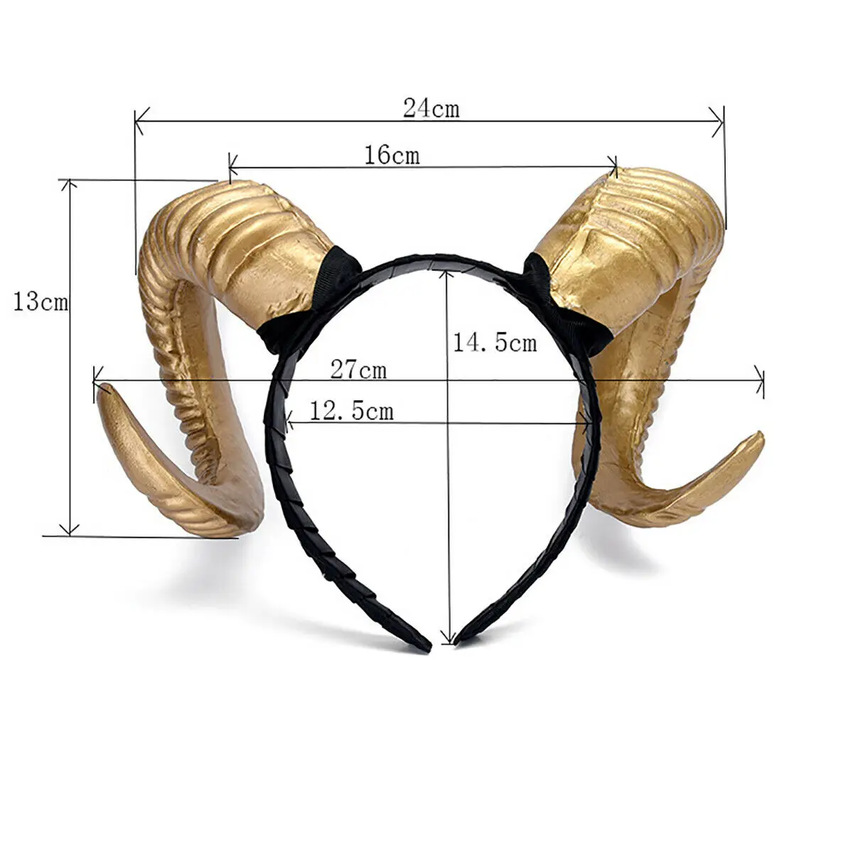 Олень Рог овечка ведьма олень Коза головной убор Хэллоуин вечерние НКА Рождество
