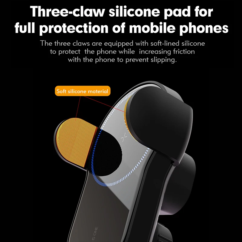 15 Вт беспроводное автомобильное зарядное устройство Подставка зарядная станция