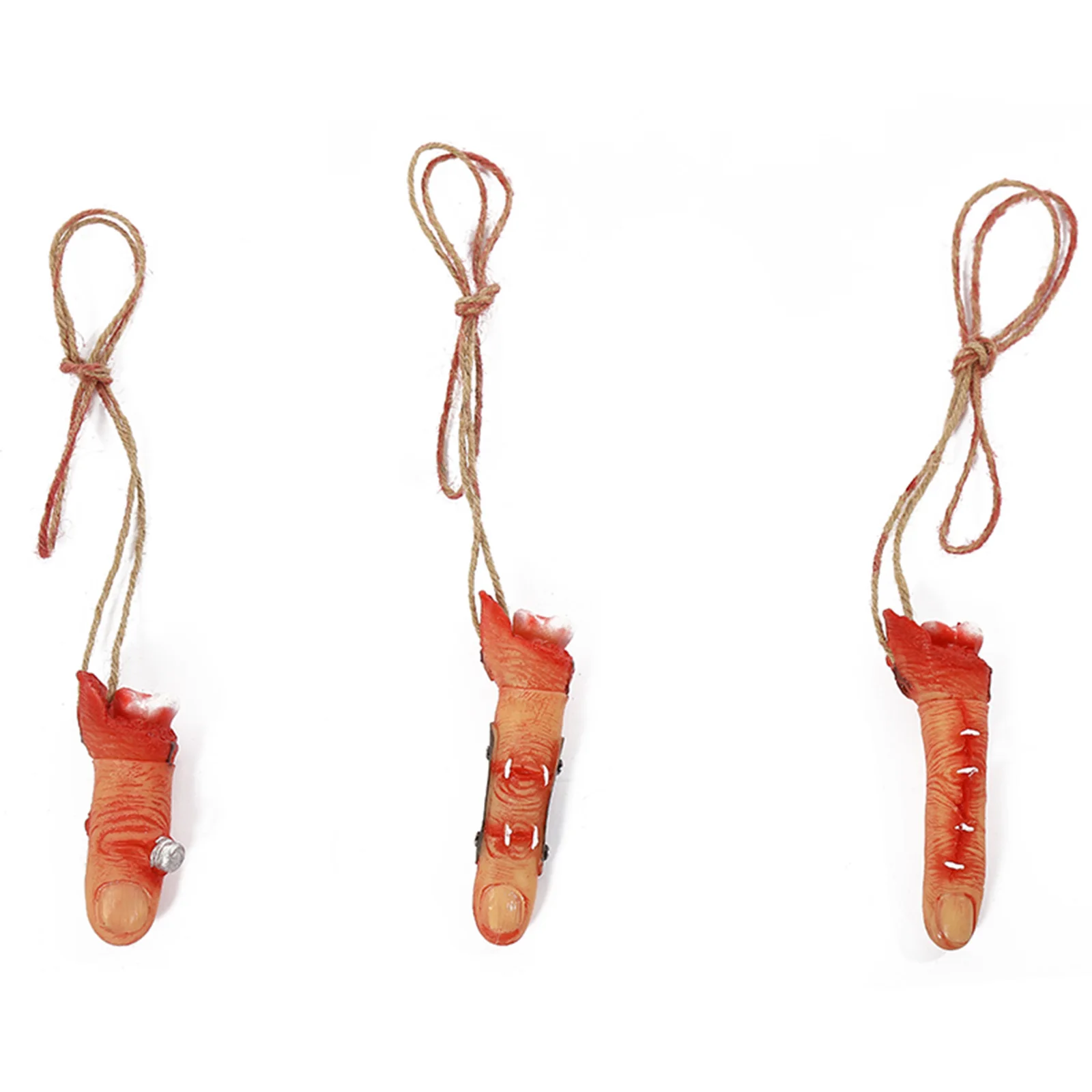 Реквизит для Хэллоуина страшный кровяной сломанный палец отрубленные пальцы