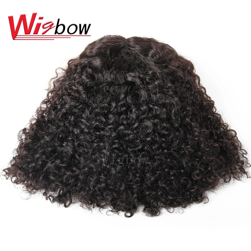 Волосы Wigbow OneCut Джерри вьющиеся 13*6 кружевные передние человеческие волосы