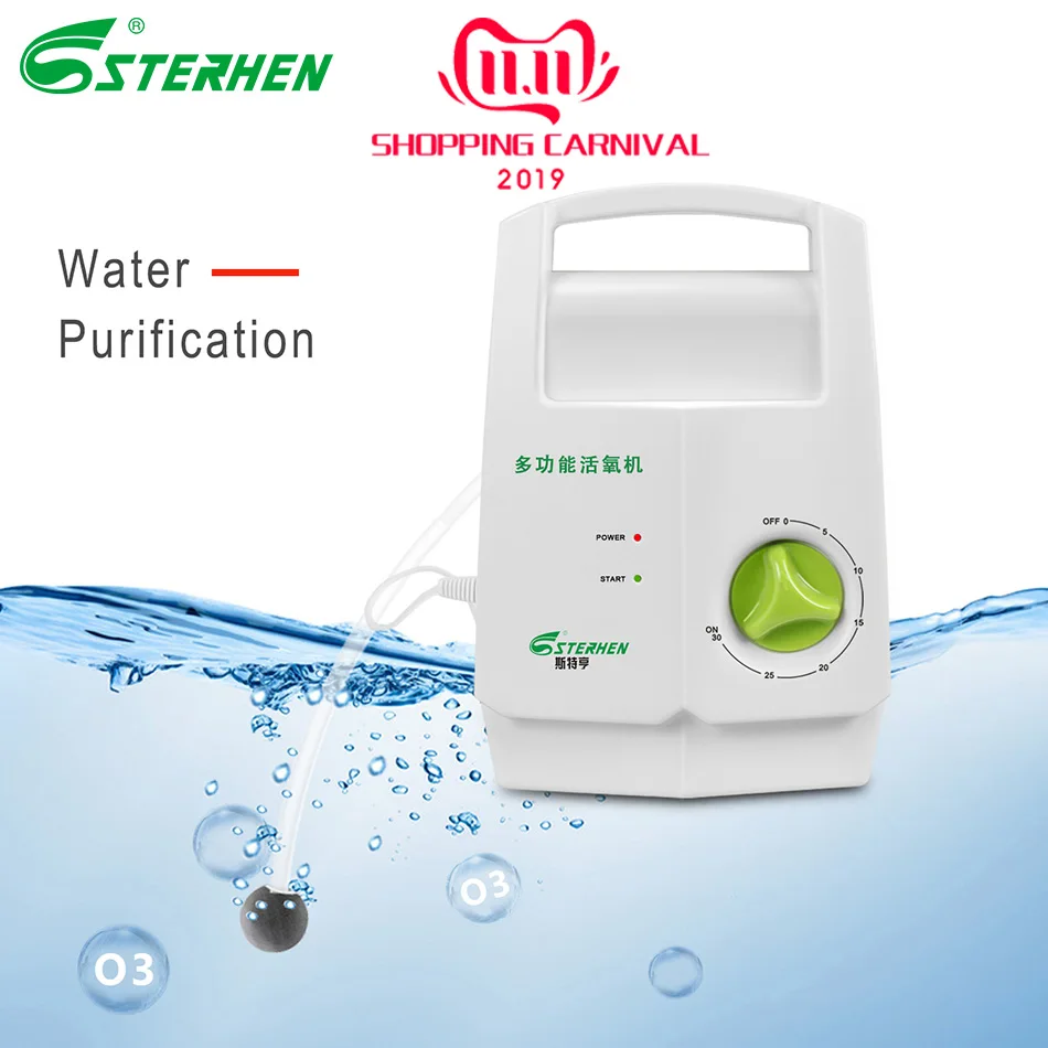 sterhen home portable air purifier ozone water generator ozone odor removal for kitchen appliance free global shipping