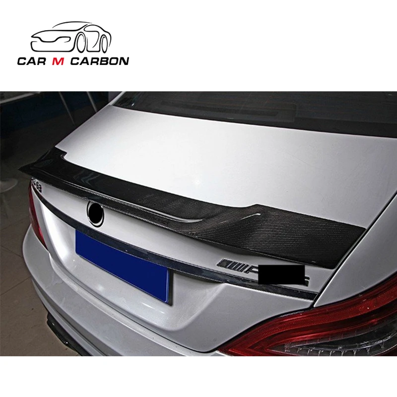 CLS-CLASS W218 CLS63 2012 ~ стиль Renntech спойлер багажника заднее крыло багажник спойлер CLS Class W218 CLS63 автомобиля задний спойлер