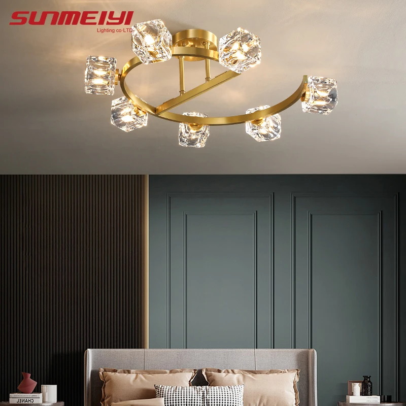 Современные потолочные светильники для спальни гостиной комнатный светильник