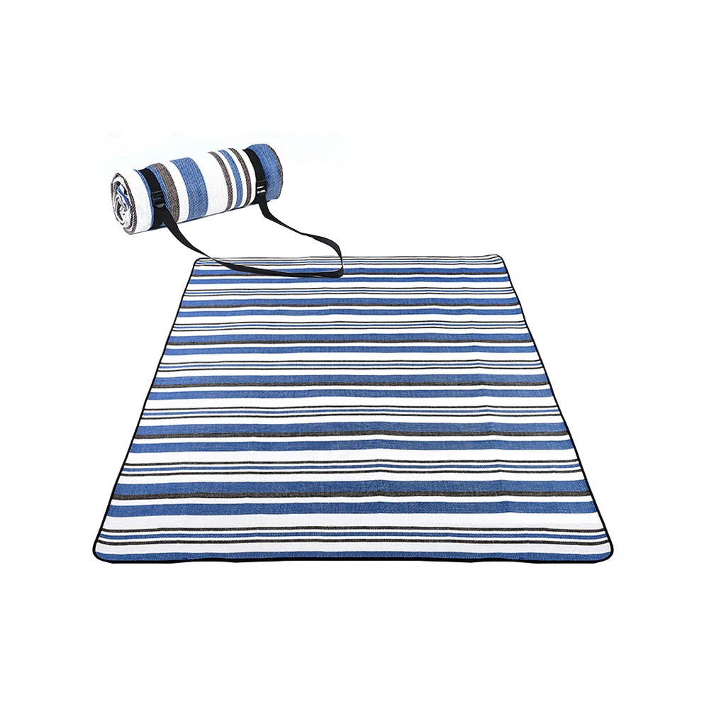

Коврик для кемпинга 2 м x 2 м, коврик для пешего туризма и пляжа, водонепроницаемый складной коврик для пикника, переносное влагостойкое одеял...