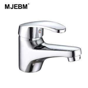 mjebm bathroom basin faucet chrome single handle kitchen sink faucet cold and hot mixer water tap wash faucet free global shipping