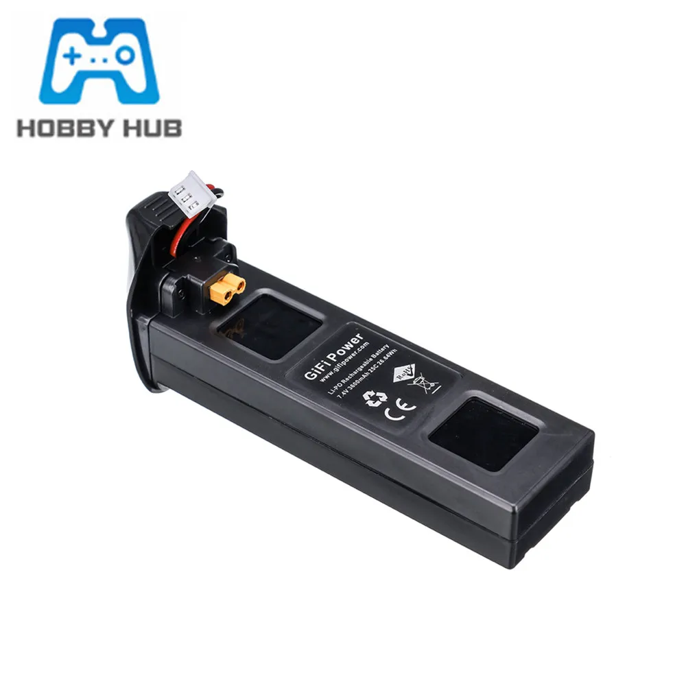 

Original Battery For MJX B2C B2W RC Drone Spare Parts 7.4V 3600mAh 25c Lipo Battery 1pcs to 2pcs