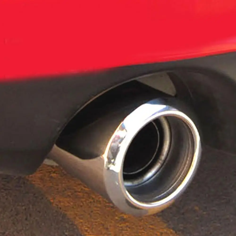 

Stainless Steel Car Vehicle Exhaust Tube Tailpipe Muffler Tip for Mazda 6 CX-5 насадка на глушитель выхлопные системы
