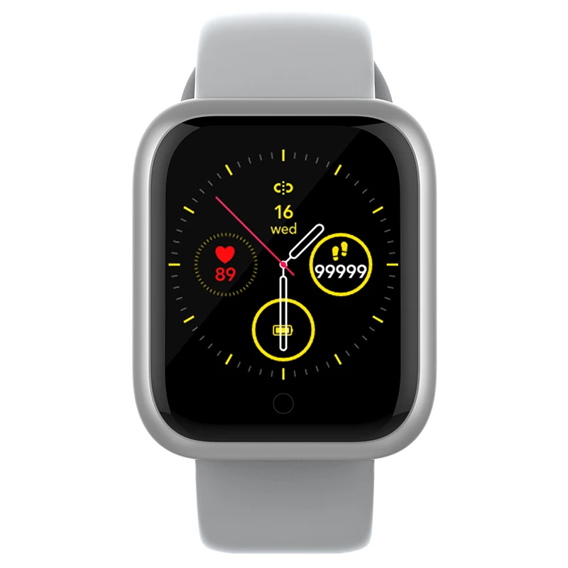 Смарт часы MKSGT водонепроницаемые спортивные с пульсометром и напоминанием о