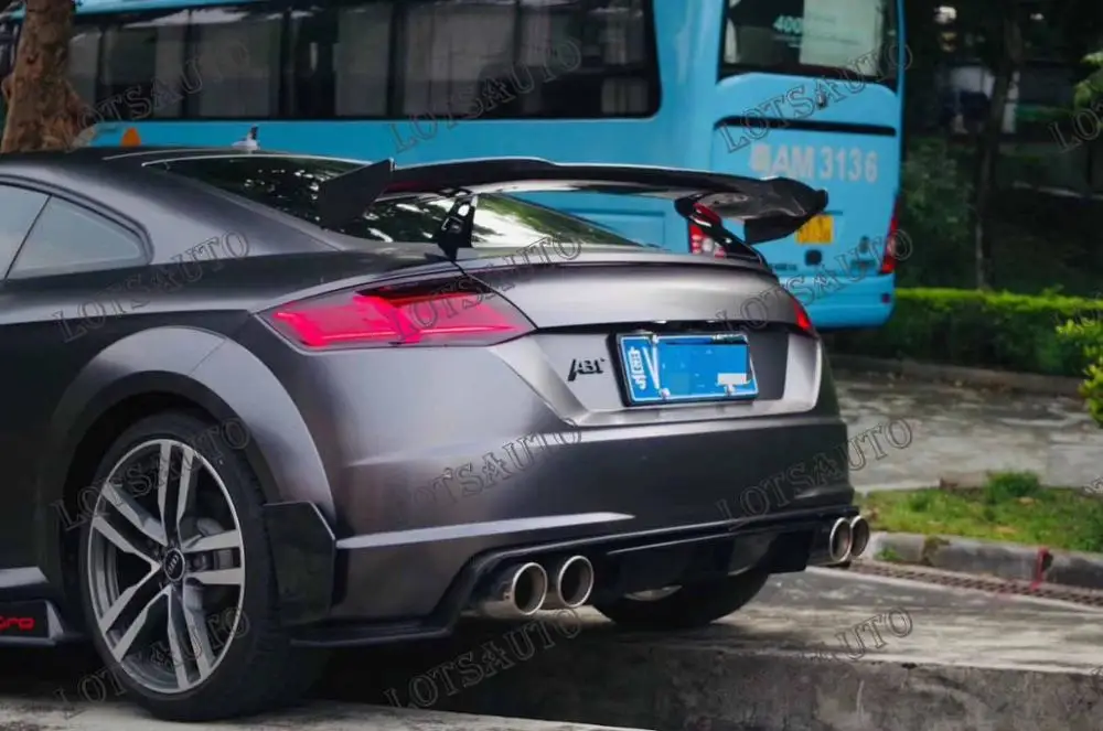 Задняя губа из углеродного волокна для AUDI TT RS MK3 coupe 15-19 задний разветвитель