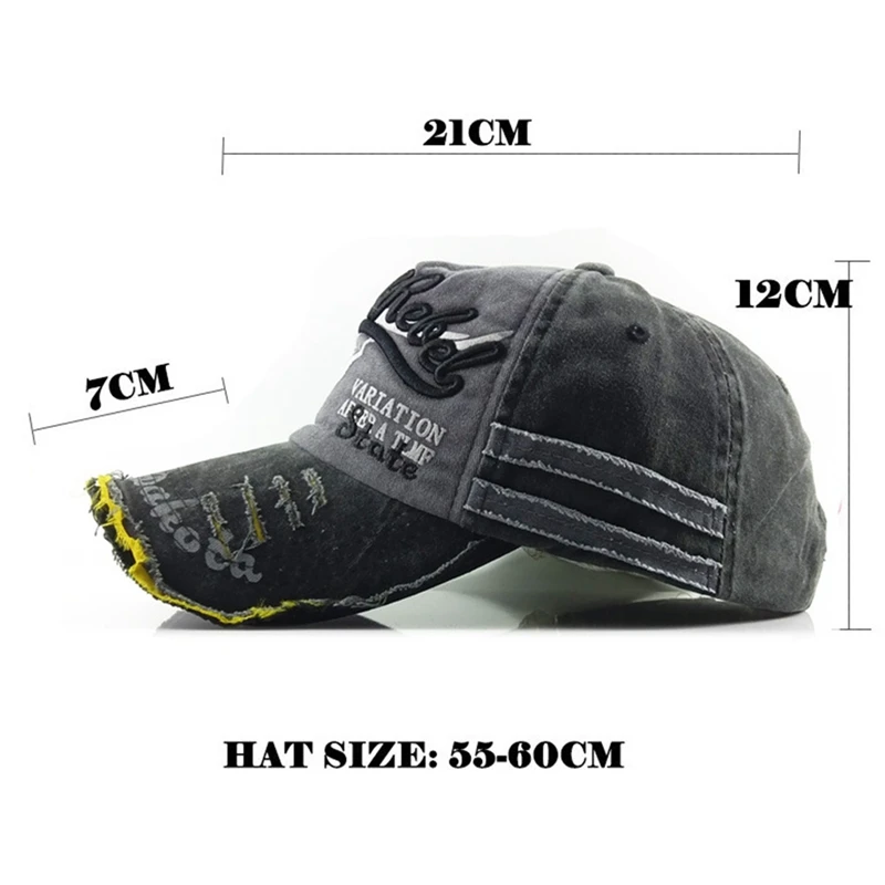 

New Men Women Letter Hats Washed Cotton Baseball Cap Snapback Hat Summer Hip Hop Fitted Caps bone gorras para hombre