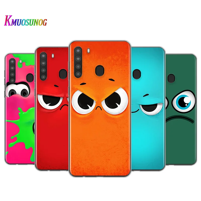 

Cartoon Cute Expression for Samsung Galaxy A90 A80 A70S A60 A50 A40 A30 A20 A10E A2 A3 Core TPU Silicone Phone Case