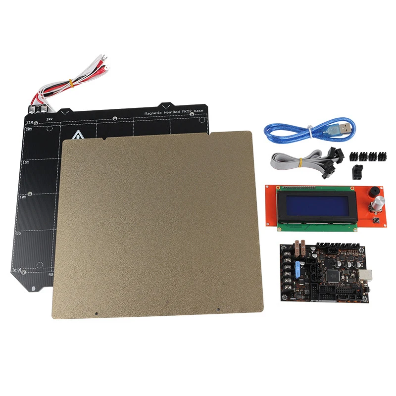 Einsy Rambo 1.1A материнская плата + 2004 ЖК дисплей MK52 Магнитная стальная пластина