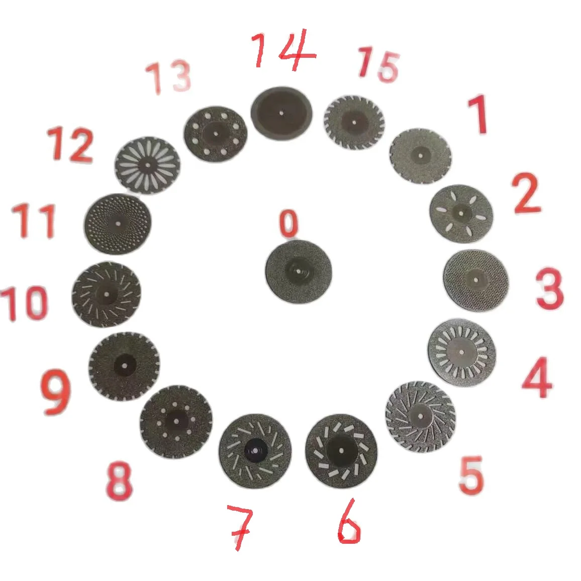 5 шт. зубные боры алмазный диск двухсторонние инструменты |