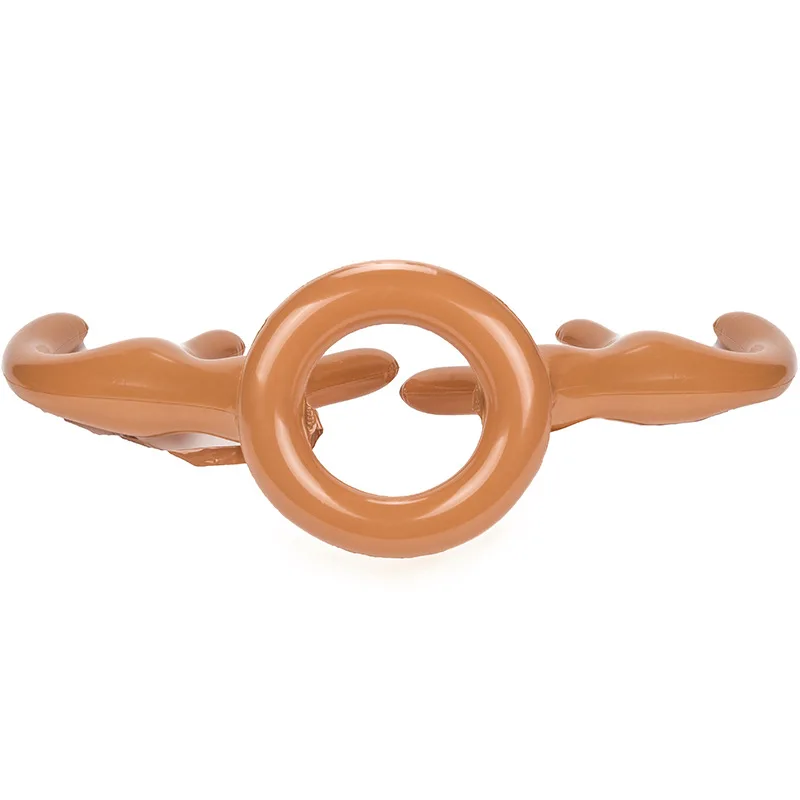 1 шт. качественные надувные рождественские подарки с оленем шапка кольцо из