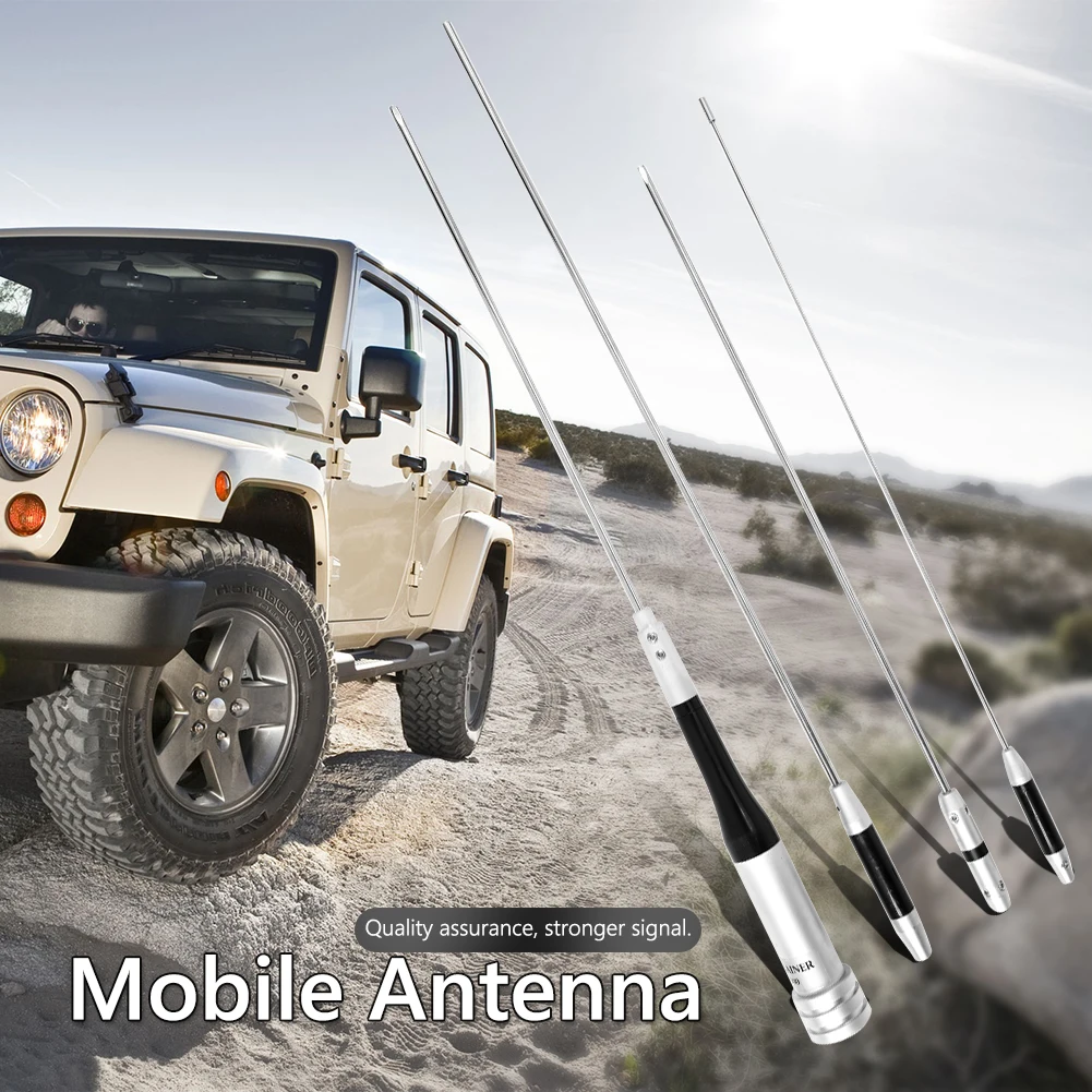 

Car Radio Walkie Talkie Vehicle External Antenna SG-7900 VHF UHF Dual Band Mobile Antenna with PL-259 UHF Male Connector