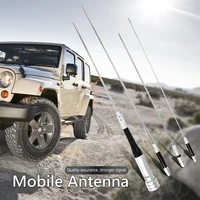 car radio walkie talkie vehicle external antenna sg 7900 vhf uhf dual band mobile antenna with pl 259 uhf male connector
