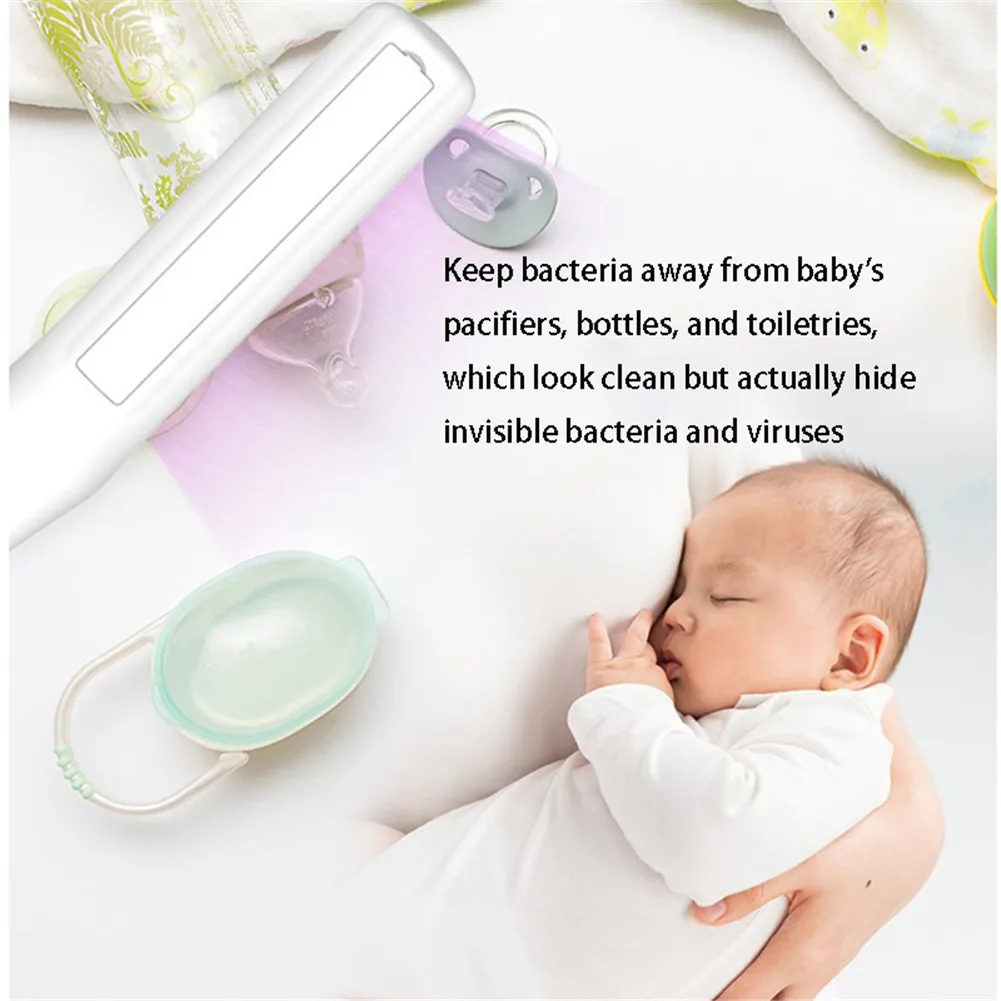 Складная портативная УФ лампа для дезинфекции 3 Вт|Сверкающие товары вечеринки| |