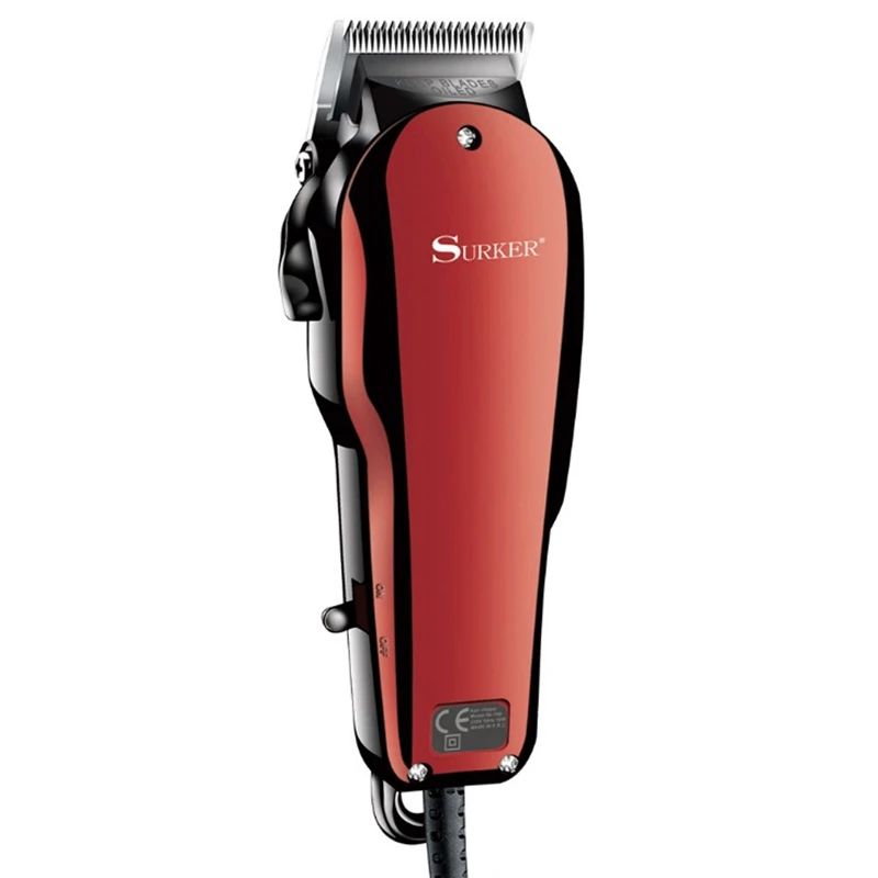 Мощная Проводная профессиональная машинка для стрижки волос регулируемый
