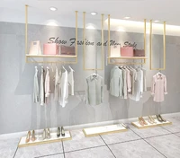 clothes hanger display rack for clothing store womens dresses and wedding dresses shelves ceiling hanging clothes rack u shaped