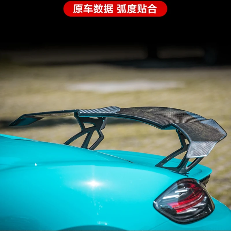 Спойлер из углеродного волокна для Porsche 911 718 Boxster Cayman 2016 UP спойлеры высокого