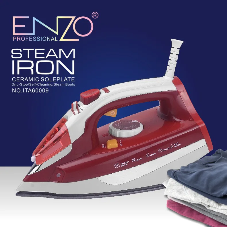 

Steam Electric Iron European Standard Portable Dormitory Clothing Store Dry Cleaning Shop High Power High Temperature