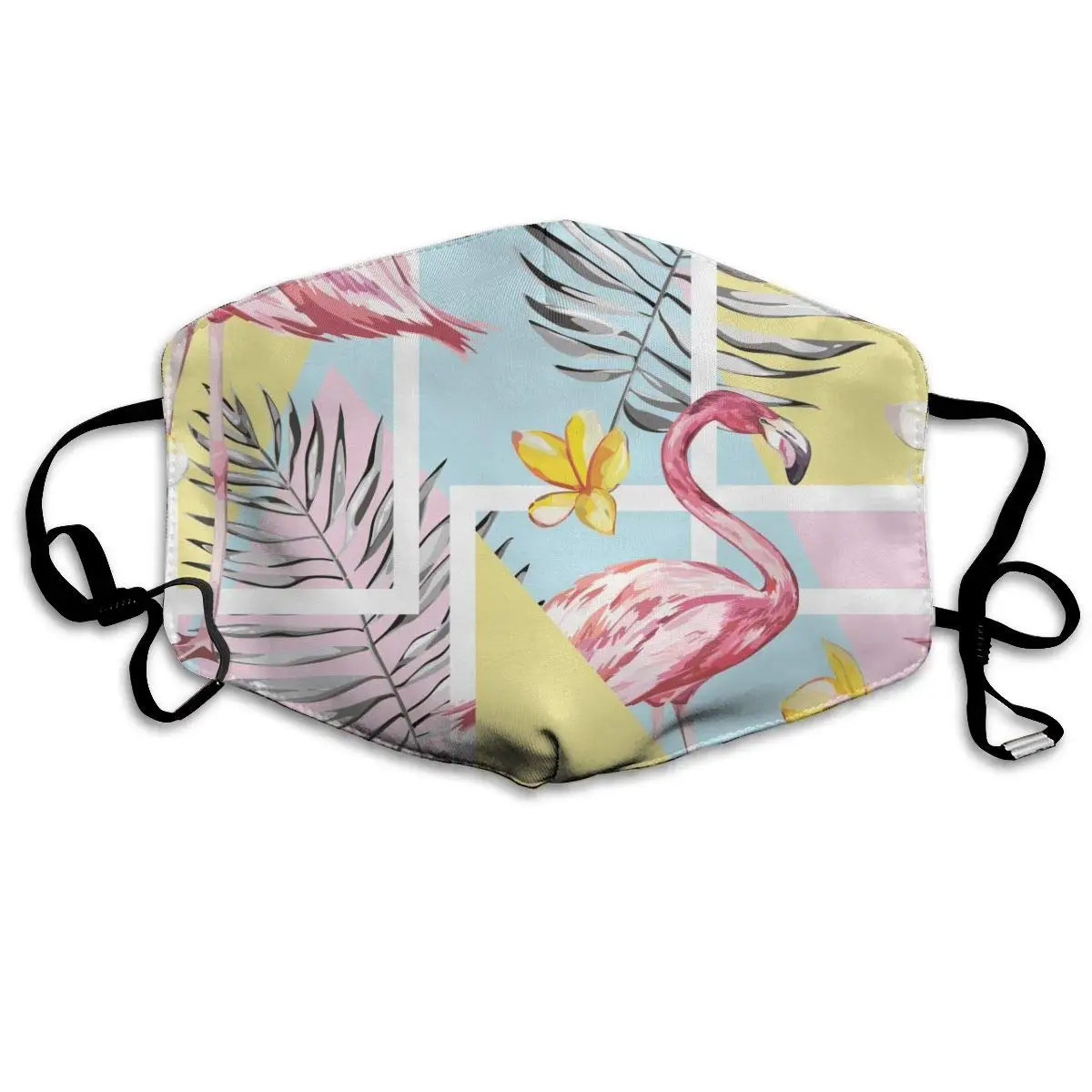 

Best Warm Windproof Mask - Comfy with Adjustable Ear Loops Face Masks -Washable Reusable Mouth Masks for Men Women Floral Pink