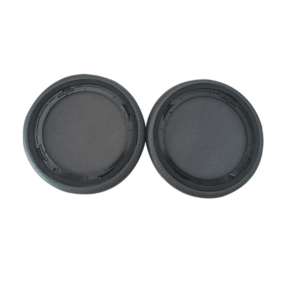 

Wireless Dustproof PU Leather Comfortable Round Ear Pads Travel Soft Headphone Replacement Protective Cushion Noise Canceling