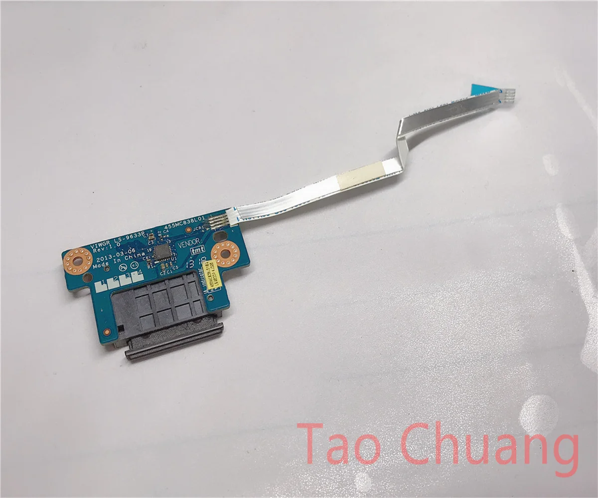 

LS-9633P для Lenovo оригинальный G490 G500 G400 G405 SD карты маленькая дощечка кард-ридер материнской платы со шнуром
