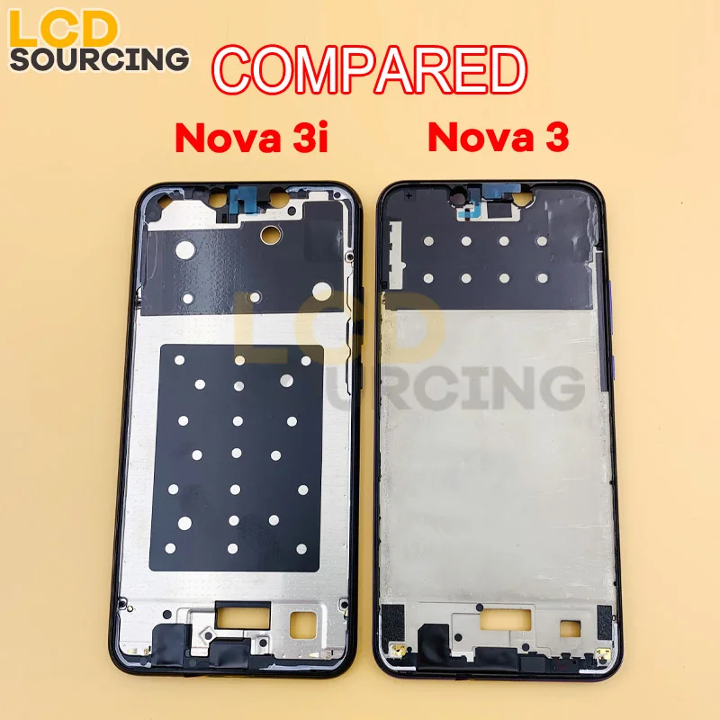 Рамка средняя 6 3 дюйма для Huawei Nova INE-LX1 INE-LX2 передняя рамка 3i PAR-LX1 сменная с боковыми