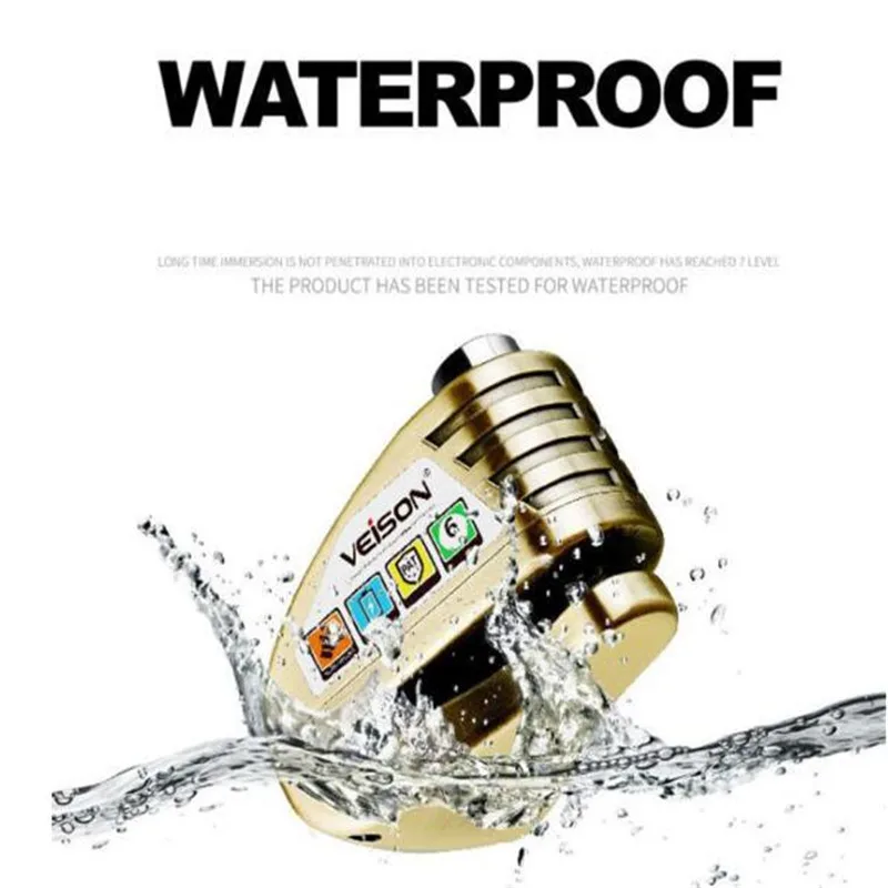 Сигнализация для мотоцикла VEISON 130 дБ велосипедная сигнализация | Автомобили и