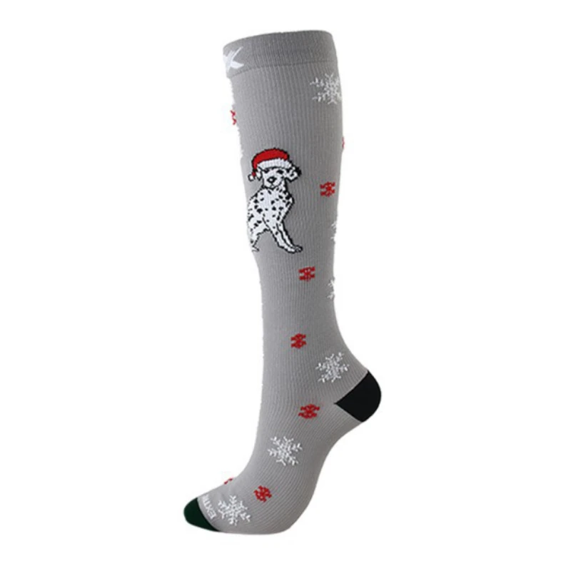 

indoor/ Outdoor Compression Stockings Elastic Breathable Nylon Fitness Sport Camping Soccer Stocking Women Protect Feet