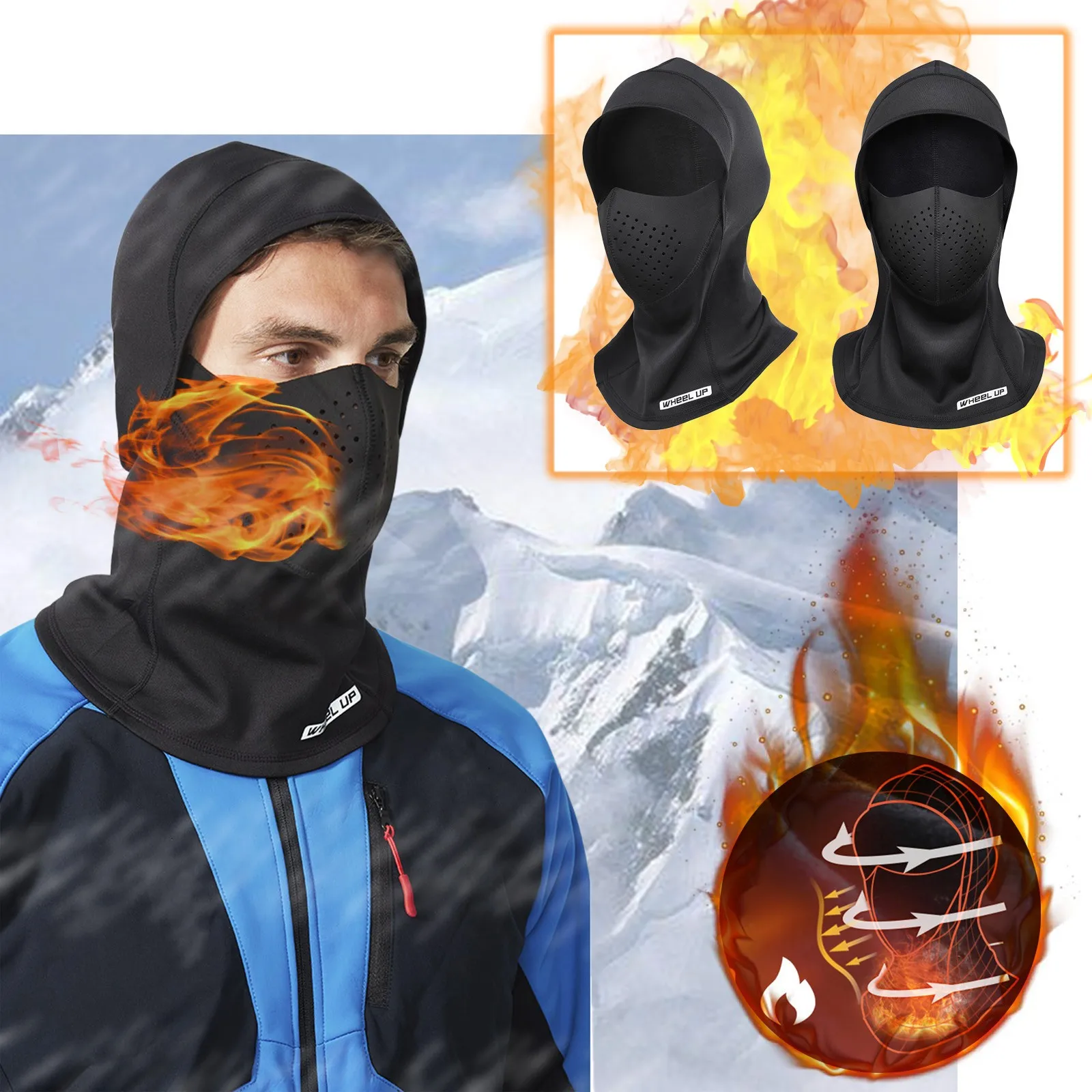 

Facemask mascarillas балаклава маска для лица Adult Winter Warm Face Bandana Seamless Outdoor Motorcycle Scarf Nose Mouth Mask