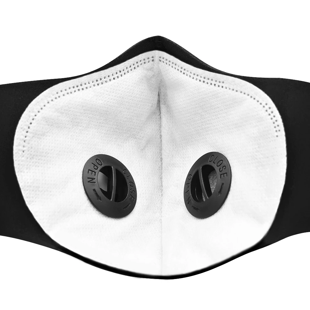 WOSAWE Protective Mask PM2.5 Anti-Pollution Filter Dust With Bicycle MTB Breathable Face shield | Автомобили и мотоциклы